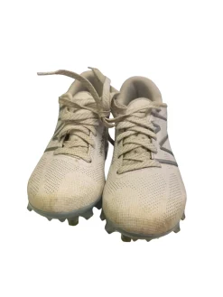 Used New Balance LAX Cleats Mens White Senior 5