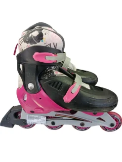 Used NEW BOUNCE Senior Rec Fitness Skates Pink Adjustable