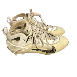 Used Nike Huarache 9 Elite LAX Cleats Men's White Senior 7