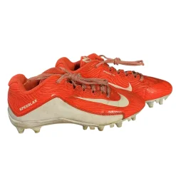 Used Nike LAX Cleats Mens Orange Senior 7.5