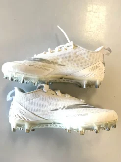 Used Nike LAX Cleats Mens White Senior 6.5