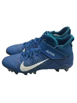 Used Nike LAX Cleats Mens Royal Blue Senior 11