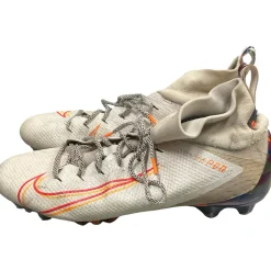 Used Nike LAX Cleats Mens White Senior 12