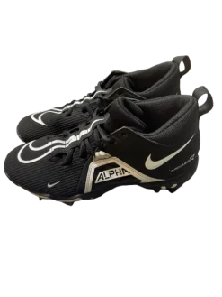 Used Nike LAX Cleats Womens Black And White Senior 6.5