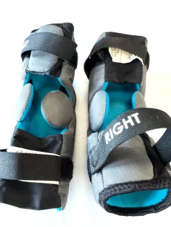 Used Nike VAPOR Lacrosse Arm Pads/Guards Grey MD