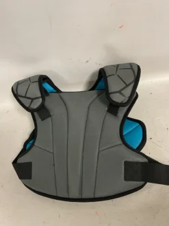 Used Nike VAPOR LT Lacrosse Shoulder Pads Grey SM
