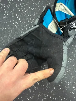 Used Nike VAPOR LT YOUTH Lacrosse Gloves Junior Grey SM