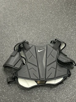 Used Nike VAPOR NOCSAE Lacrosse Shoulder Pads Black LG