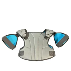 Used Nike YOUTH VAPOR LT Lacrosse Shoulder Pads Grey MD