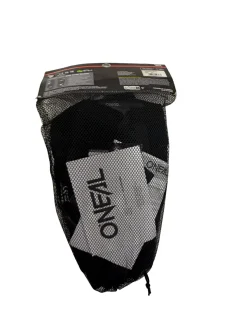 Used ONEAL 0277 DIRT KNEE GUARD Adult Motocross Knee Guard Black SM - Like New