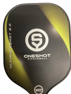 Used ONESHOT ULTIMATESHOT 2.0 Pickleball Racquet Yellow