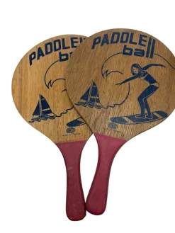 Used paddle ball set