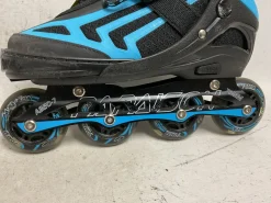 Used PAPAISON ADJ 2-4.5 Junior Rec Fitness Skates Royal Blue Adjustable