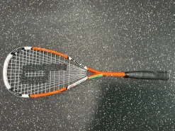 Used Prince AIRO LIGHTNING Adult Squash Racquet Orange Unknown