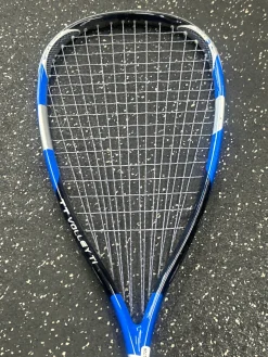 Used Prince TT VOLLEY TI Adult Squash Racquet Royal Blue Unknown