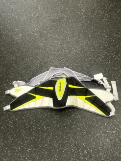 Used Reebok 3K Lacrosse Rib Pads Grey MD