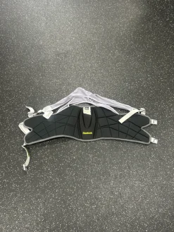 Used Reebok 3K Lacrosse Rib Pads Grey MD