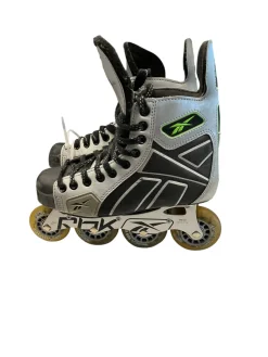 Used Reebok 4K SZ 5 Junior Aggressive Skates Black Junior 05