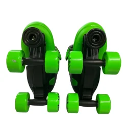 Used RollerDerby 3-6 Junior Roller Quad Skates Black Junior 06