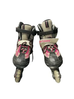 Used Schwinn BLK/PINK SKATES Racing Inline Skates Black Senior 6.5