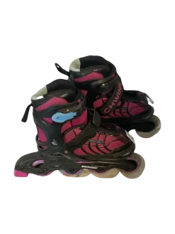 Used Schwinn SCHWINN Child Roller Quad Skates Pink Adjustable