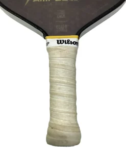 Used Selkirk INVIKTA AMPED X5 FIBERFLEX Pickleball Racquet Brown