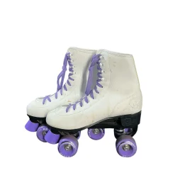 Used Senior Roller Quad Skates White Senior 7