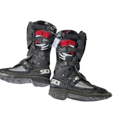 Used SIDI FLEX FORCE MENS MOTO BOOTS Mens Boots Black Senior 8.5