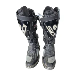 Used SIDI FLEX FORCE MENS MOTO BOOTS Mens Boots Black Senior 8.5