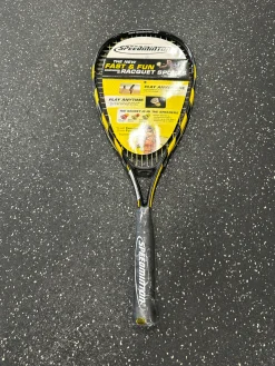Used SPEEDMINTON S70 Adult Badminton Racquet Black Unknown