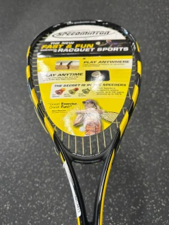 Used SPEEDMINTON S70 Adult Badminton Racquet Black Unknown