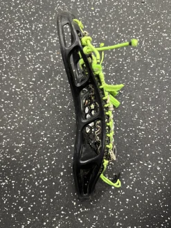 Used String King MARK 2A STRUNG Mens Lacrosse Head Black