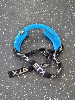 Used STX 4 SIGHT PLUS S Lacrosse Facial Protect Royal Blue Youth