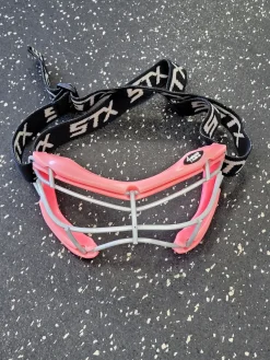 Used STX 4 SIGHT PLUS S Lacrosse Facial Protect Pink Youth