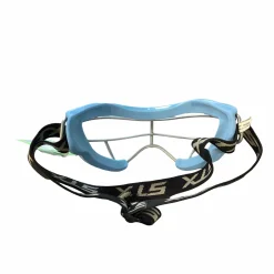 Used STX 4 SIGHT PLUS-S Lacrosse Facial Protect Carolina Blue Senior
