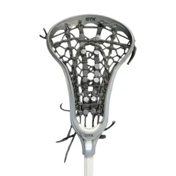 Used STX 7075 STICK/EXULT HEAD LACROSSE STICK Wmn Atk/Mid Complete Stick Grey