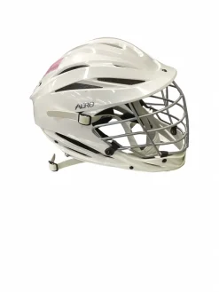 Used STX AERO Lacrosse Helmet White One Size