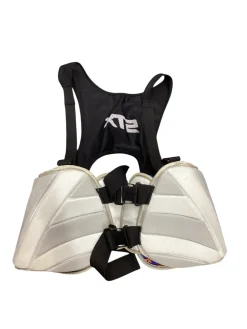 Used STX AGENT Lacrosse Rib Pads White Large