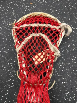 Used STX AV8 Mens Lacrosse Head White