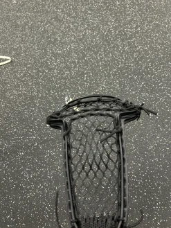 Used STX AXXIS STRUNG Womens Lacrosse Head Black