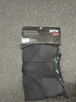 Used STX BREAKER GOALIE Lacrosse Bottom A Black MD