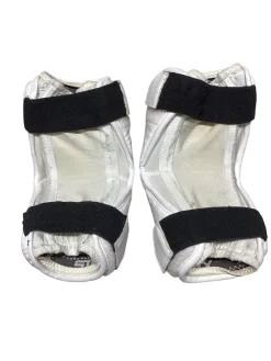 Used STX CELL IV Lacrosse Arm Pads/Guards White Senior