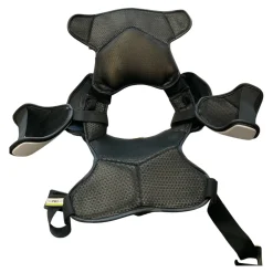 Used STX CELL V Lacrosse Shoulder Pads White MD