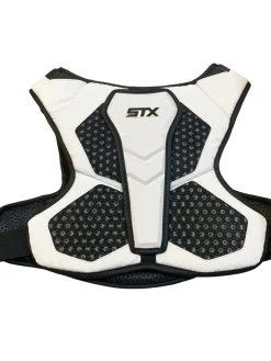 Used STX CELL V Lacrosse Shoulder Pads White XL