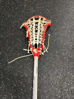 Used STX CRUX JR Jr Atk/Mid Complete Stick Red