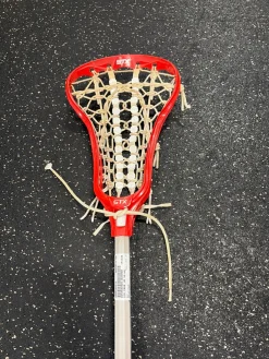 Used STX CRUX JR Jr Atk/Mid Complete Stick Red