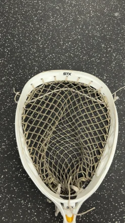 Used STX ECLIPSE II Mens Goalie Stick White
