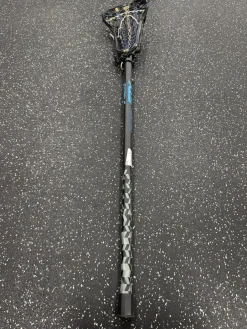 Used STX Exult 600 + Foretress Complete Womens Atk/Mid LAX Stick Black