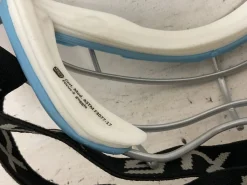 Used STX FOCUS-S Lacrosse Goggles Carolina Blue Senior