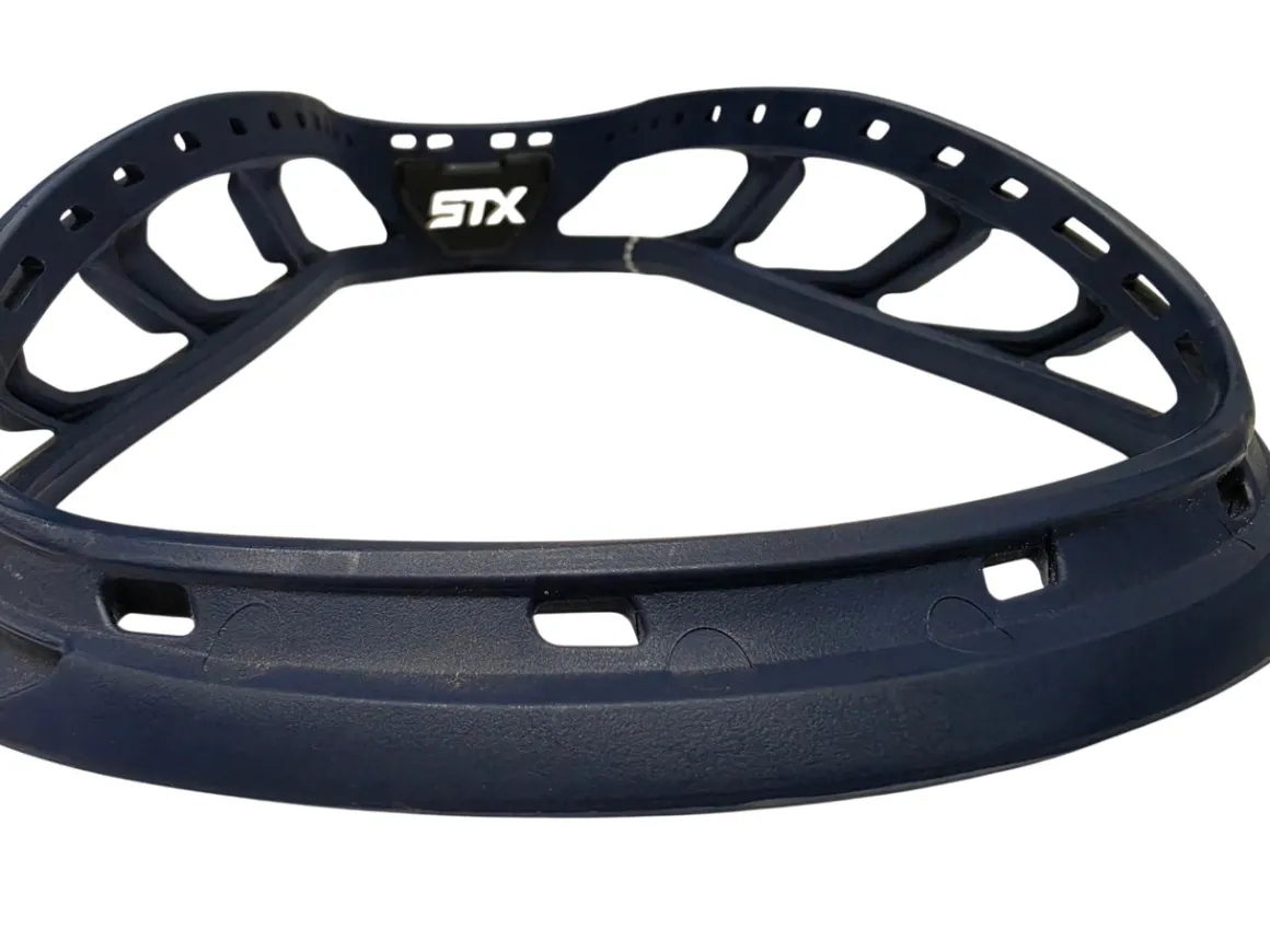Used STX Hammer Mens Defensive Lacrosse Head Navy Blue
